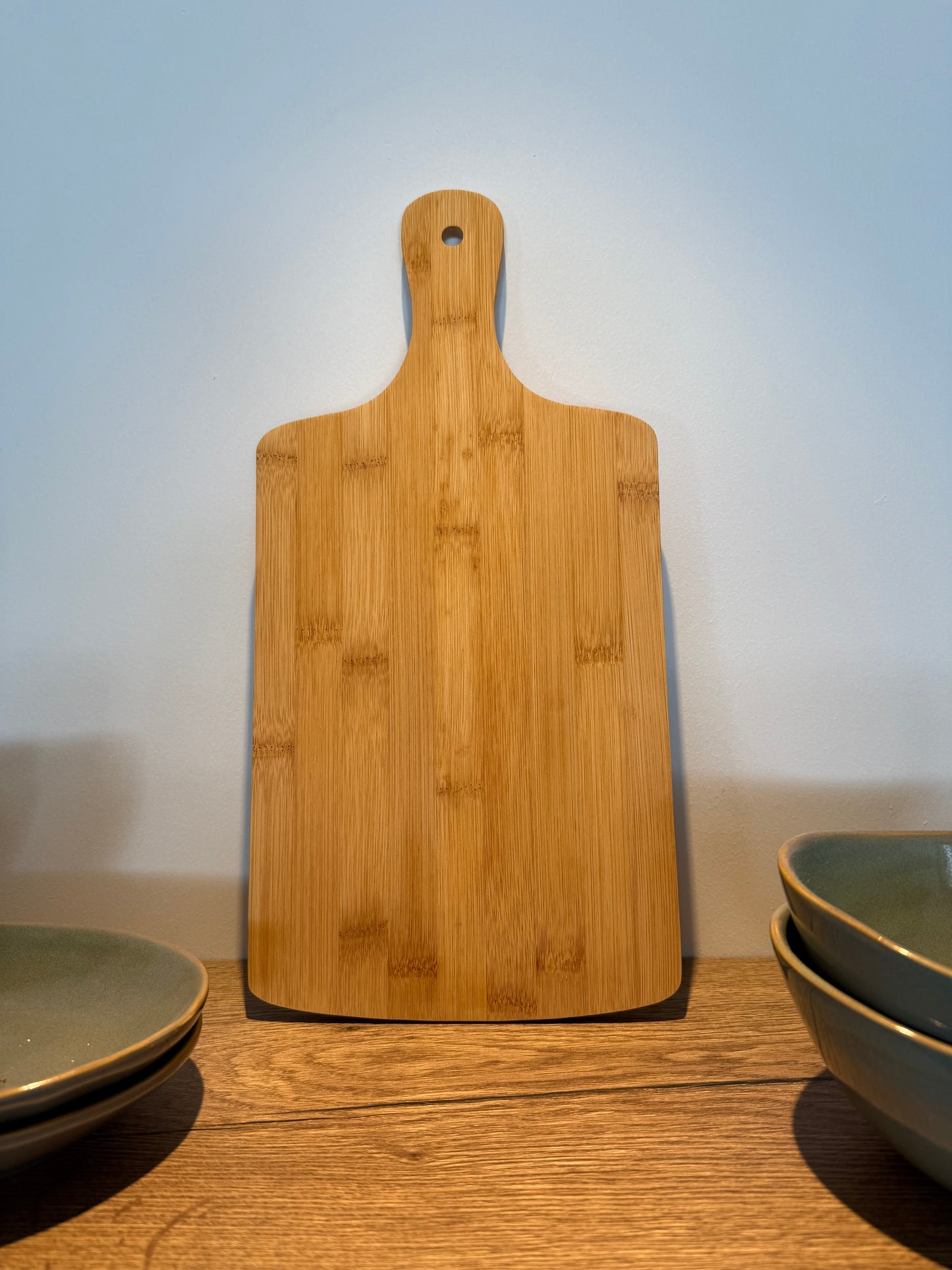 Gepersonaliseerde Borrelplank Bamboe Hout 40 cm