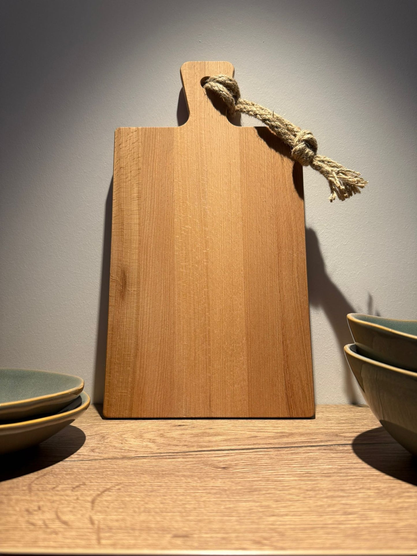 Gepersonaliseerde Serveerplank Beukenhout Rechthoek 38 x 20 x 1,5 cm