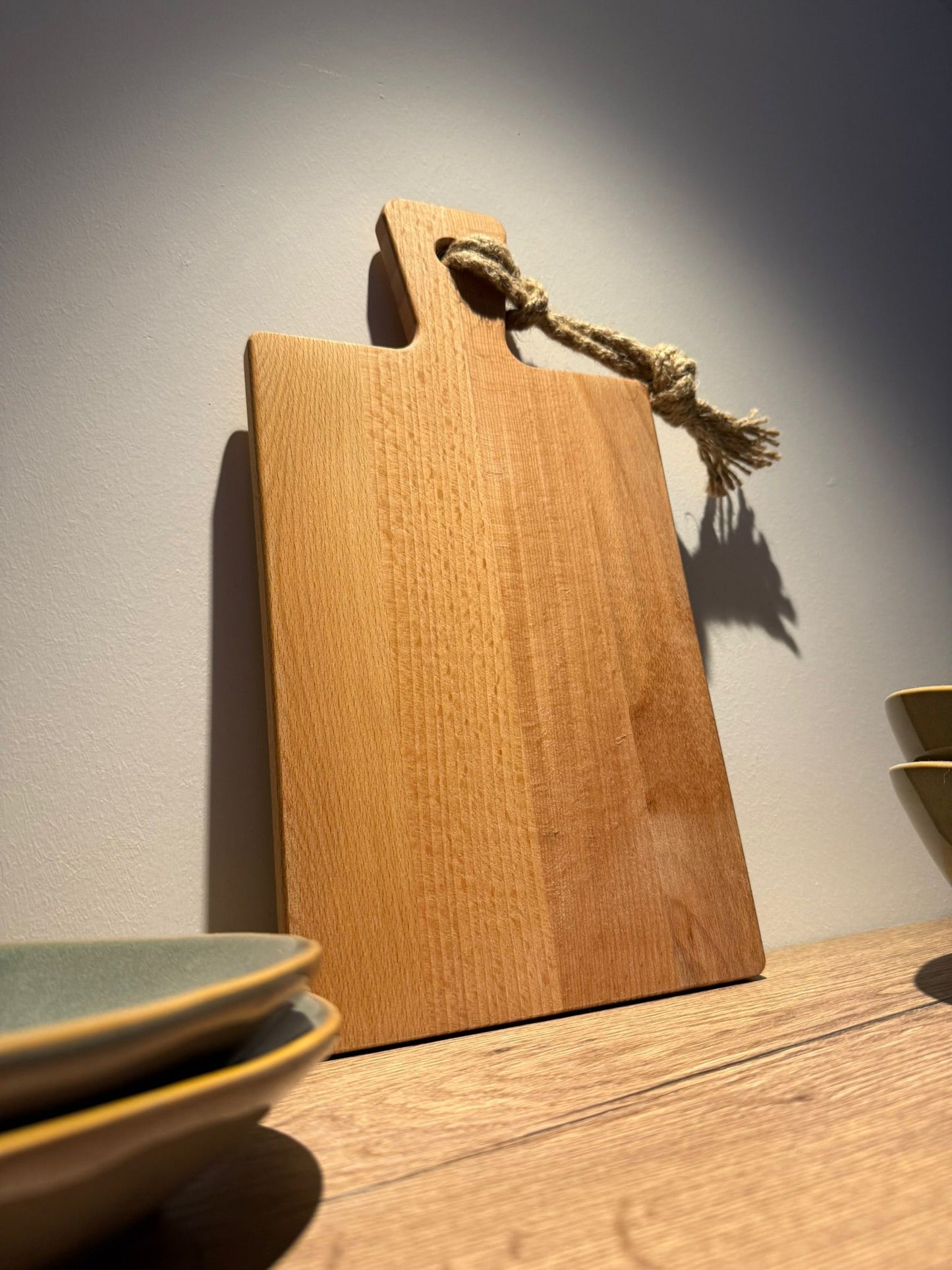 Gepersonaliseerde Serveerplank Beukenhout Rechthoek 34,5 x 18,5 x 1,5 cm