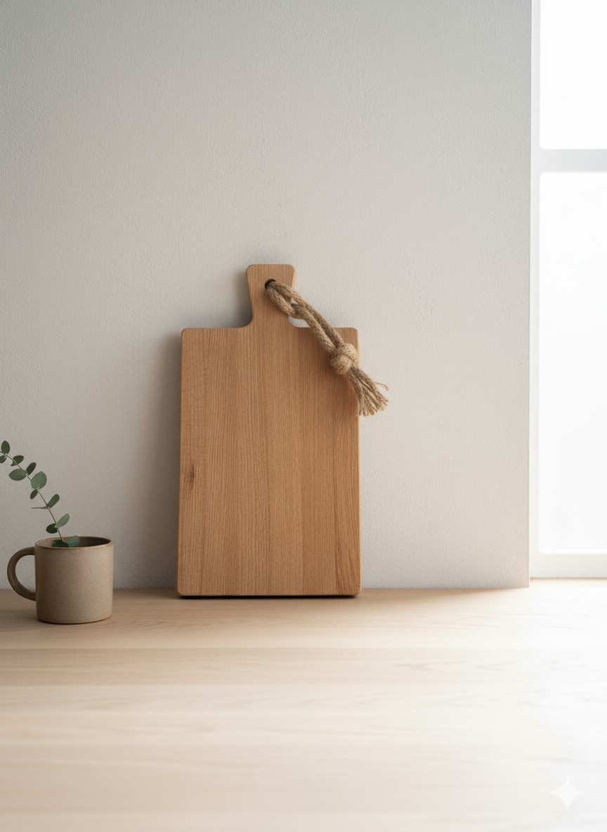 Gepersonaliseerde Serveerplank Beukenhout Rechthoek 38 x 20 x 1,5 cm