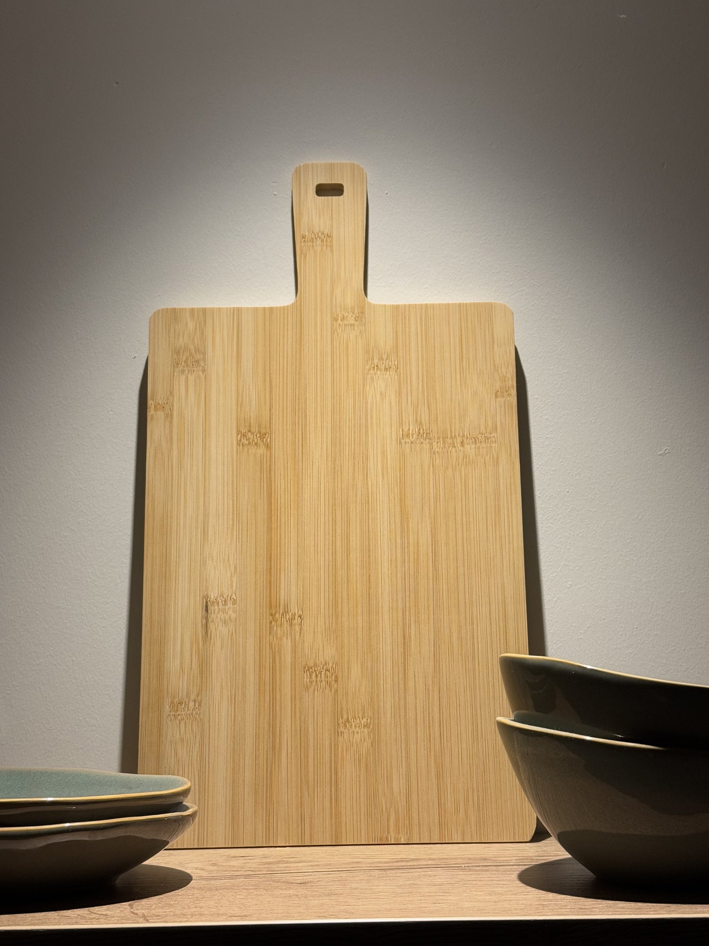 Gepersonaliseerde Borrelplank Rechthoek Bamboe Hout 43,5 cm